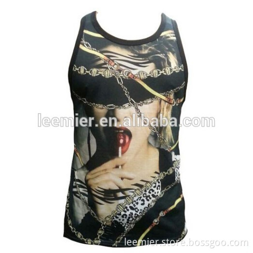 2015 Men's sexy women design tank top